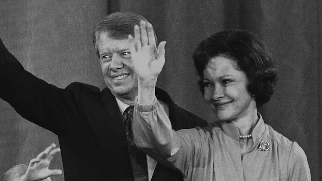 Roselyn Carter and Jimmy Carter