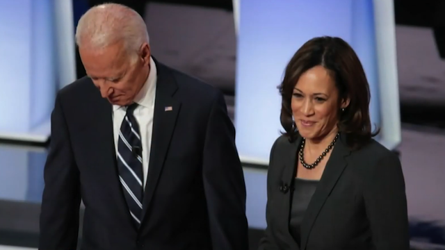 Kamala Harris and Joe Biden on a Campaign Trail 