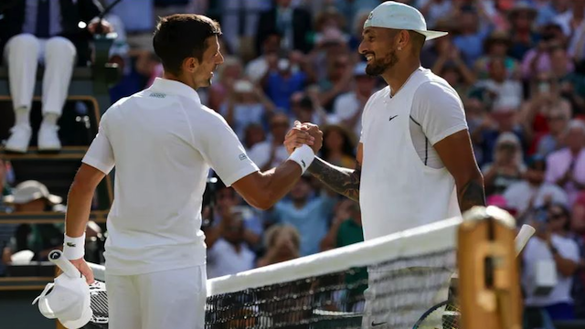Serbian Novak Djokovic  Defeats Australian Kyrgios, Winning the Seventh Wimbledon Title